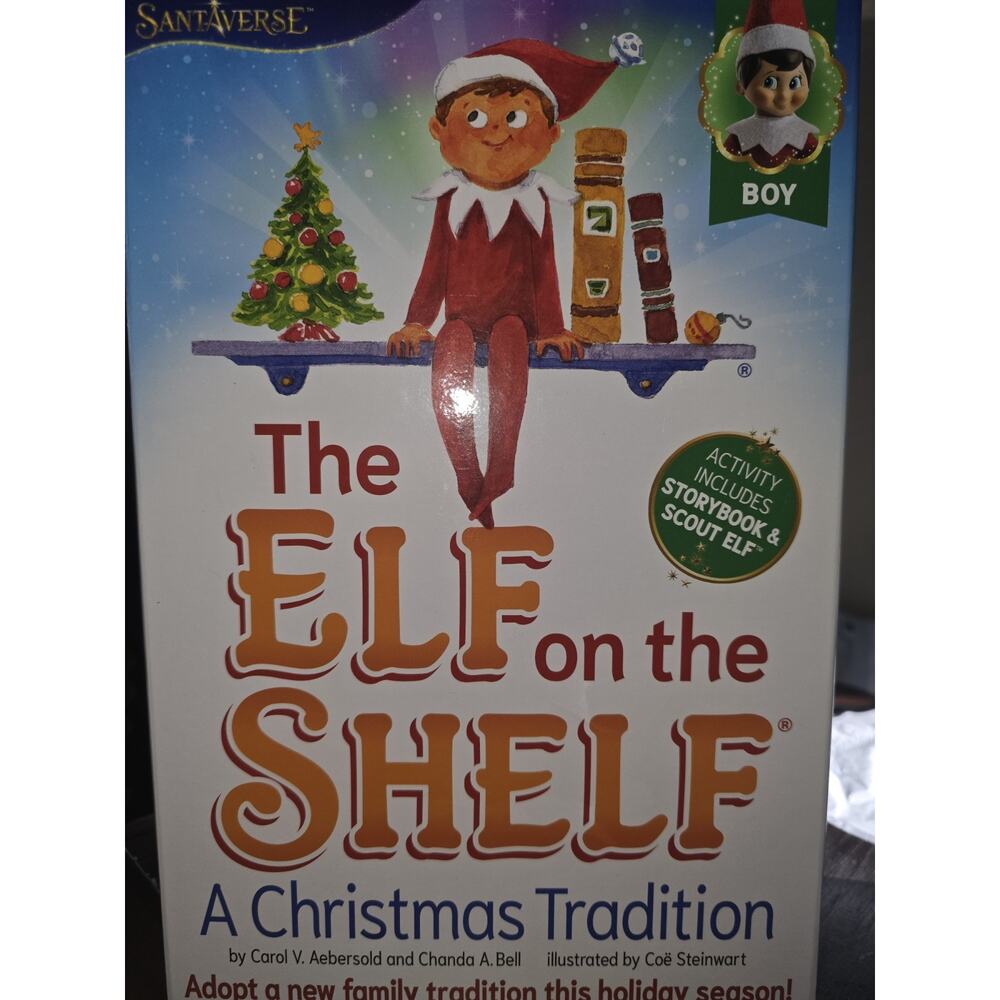 Elf on the Shelf - a Christmas Tradition : Boy Light by Chanda Bell and Carol...
